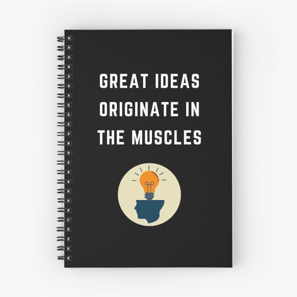 Item preview, Great Ideas Originate In The Muscles. designed and sold by Aminovak.