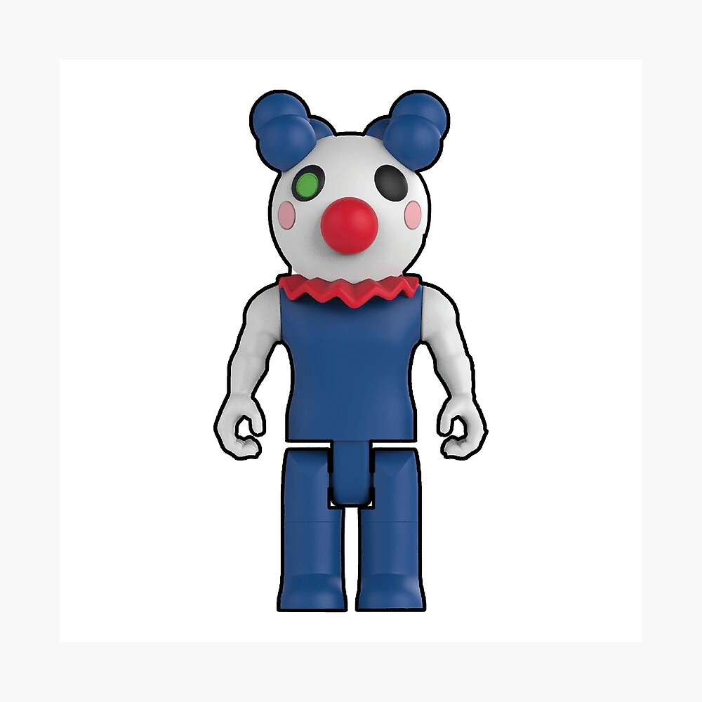 Piggy Roblox Roblox Game Roblox Characters Poster By Affwebmm Redbubble - roblox character who created roblox