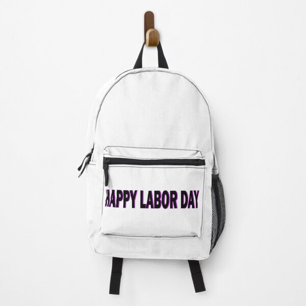 Item preview, Happy Labor Day Black And Purple Color designed and sold by vineeth.