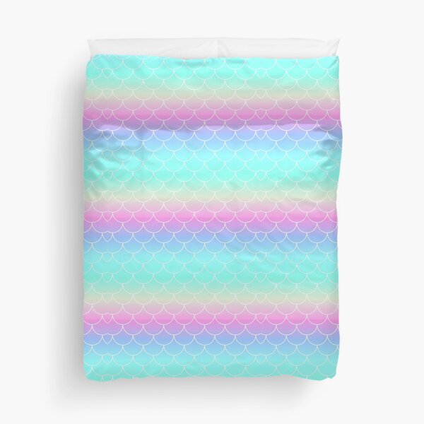 Vista previa del artículo con la obra «Escamas de sirena arcoiris», diseñado y vendido por TheNakednun.