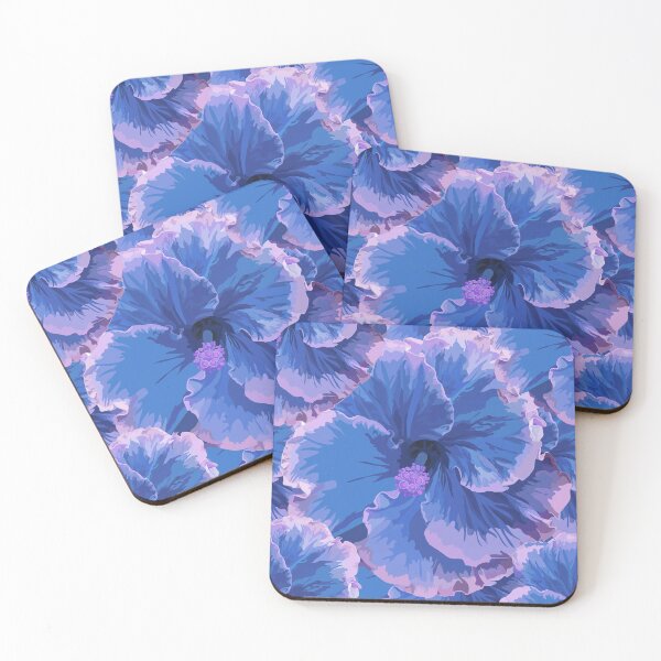 Item preview, Blue Tropical Summer  - Blue and Pink Colour Palette designed and sold by Sketchbook Designs.