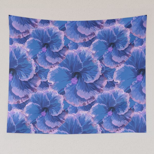 Item preview, Blue Tropical Summer  - Blue and Pink Colour Palette designed and sold by Sketchbook Designs.