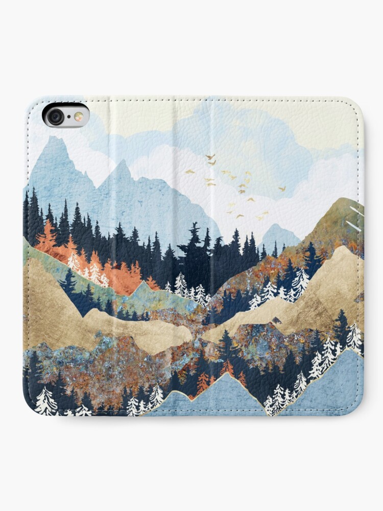 Alternate view of Spring Flight iPhone Wallet
