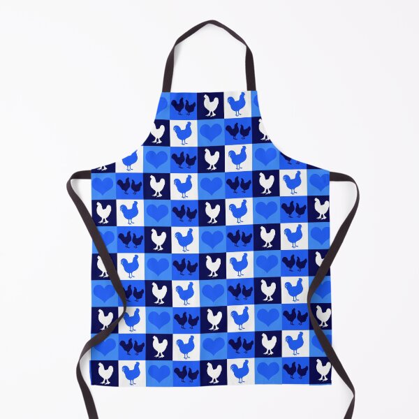 Item preview, Blue and White Rooster Rustic Chicken Farm designed and sold by AntiqueImages.