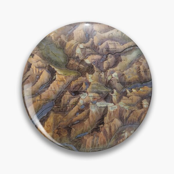 Item preview, Vintage Glacier National Park Map (1914) designed and sold by BravuraMedia.