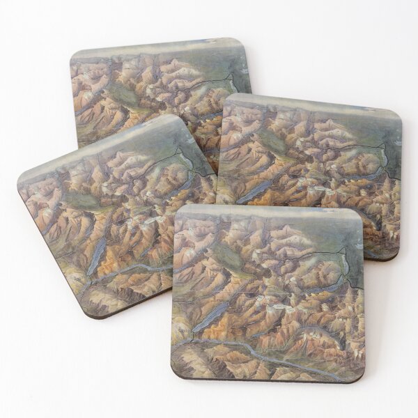 Item preview, Mapa del Parque Nacional Glacier Vintage (1914) designed and sold by BravuraMedia.