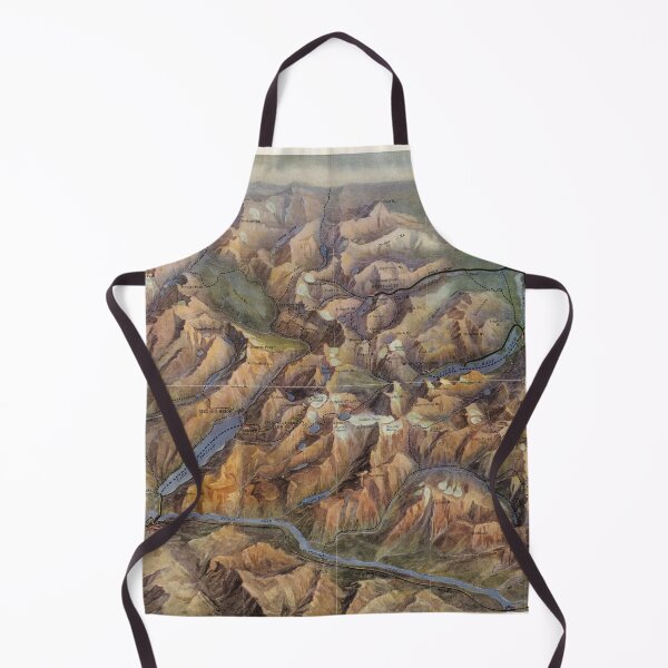 Item preview, Vintage Glacier National Park Map (1914) designed and sold by BravuraMedia.