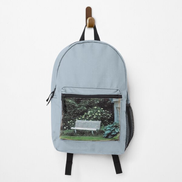 Item preview, A Seat Among The Hostas and Hydrangeas designed and sold by Finding Fortuity.