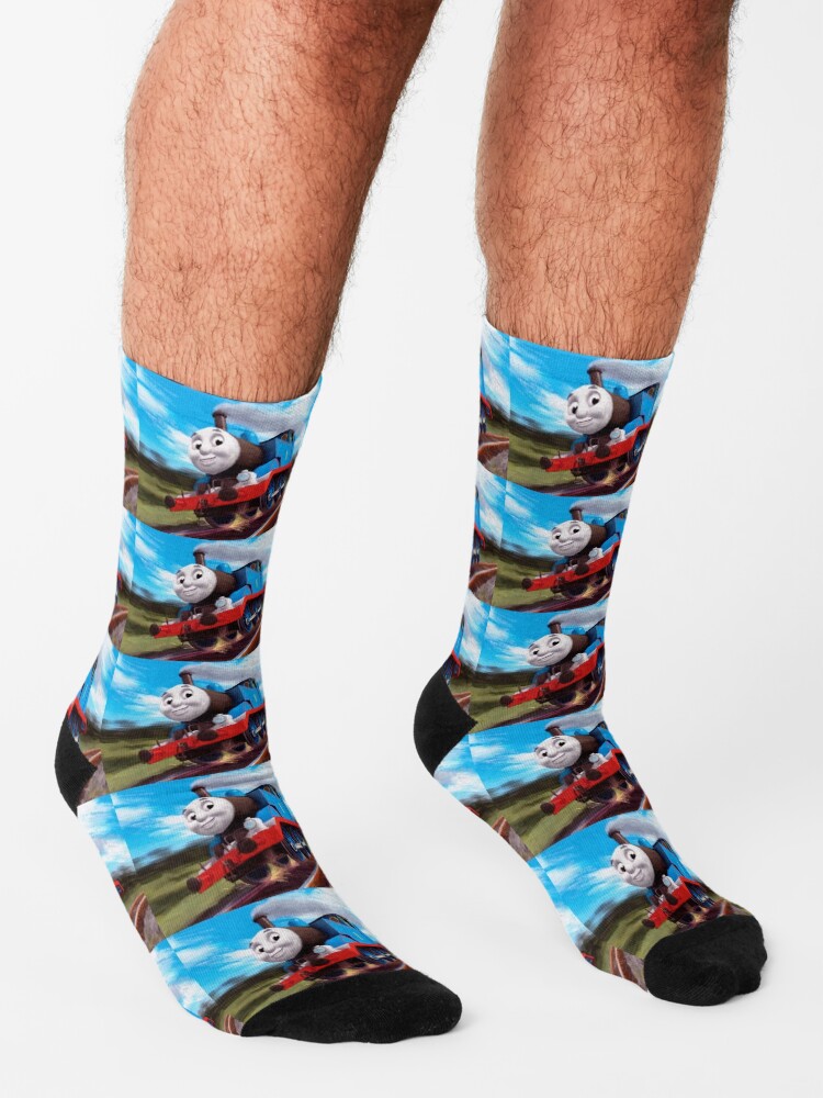 "Thomas the Tank" Socks for Sale by artbyjames Redbubble