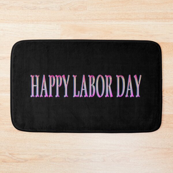 Item preview, Happy Labor Day Light Purple Color Gradient designed and sold by vineeth.