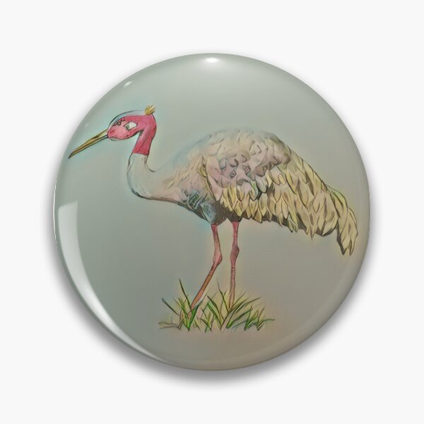 Item preview, Green Pastures Crane designed and sold by ArtikStudio.
