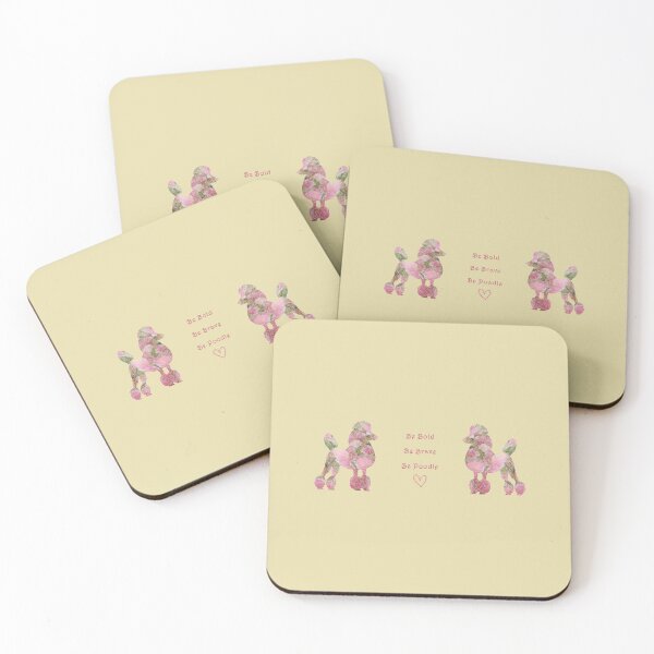 Item preview, Be brave, be bold, be poodle designed and sold by ThePoodleandCo.