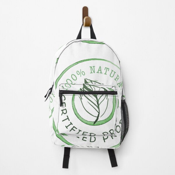 Item preview, '100% Natural Certified' Sticker designed and sold by More than Myriad.