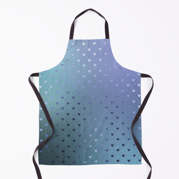 Item preview, Minimalist Heart Pattern in Iridescent Blue 26 designed and sold by simplydesignart.