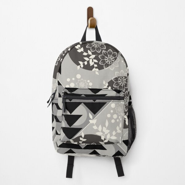 Item preview, Monochrome Geometric Flora designed and sold by famenxt.