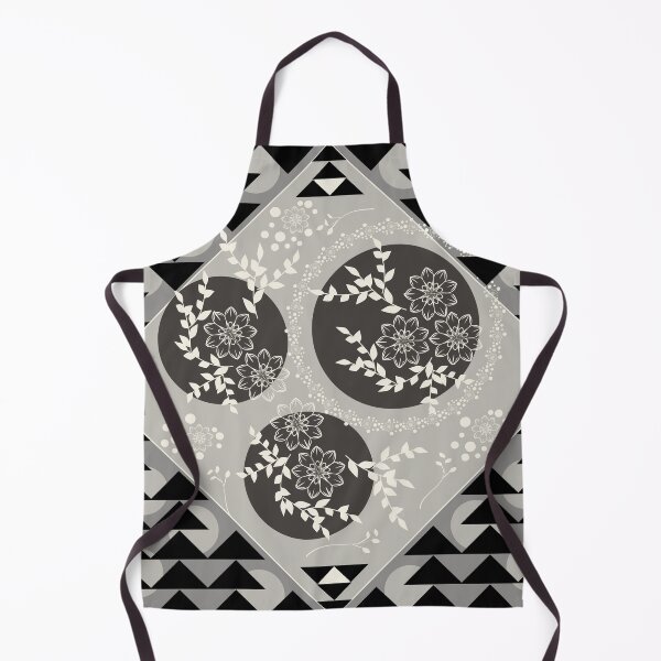 Item preview, Monochrome Geometric Flora designed and sold by famenxt.
