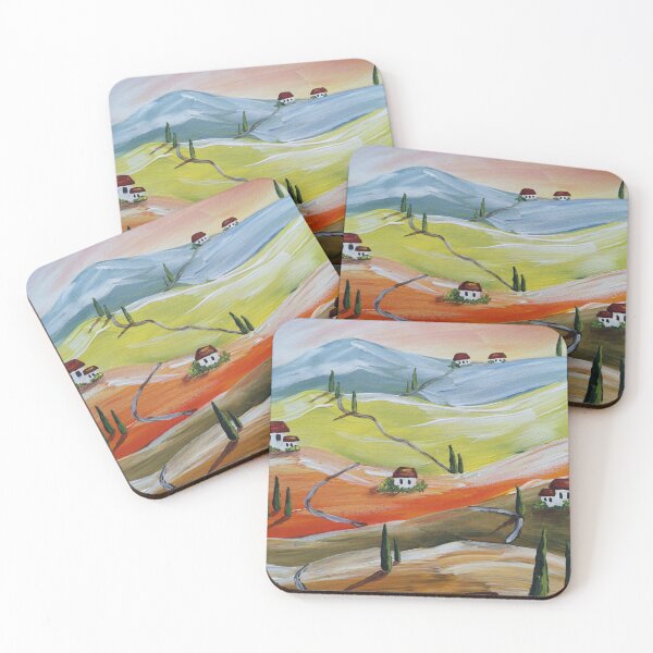 Item preview, Tuscany landscape with houses designed and sold by vororoshop.