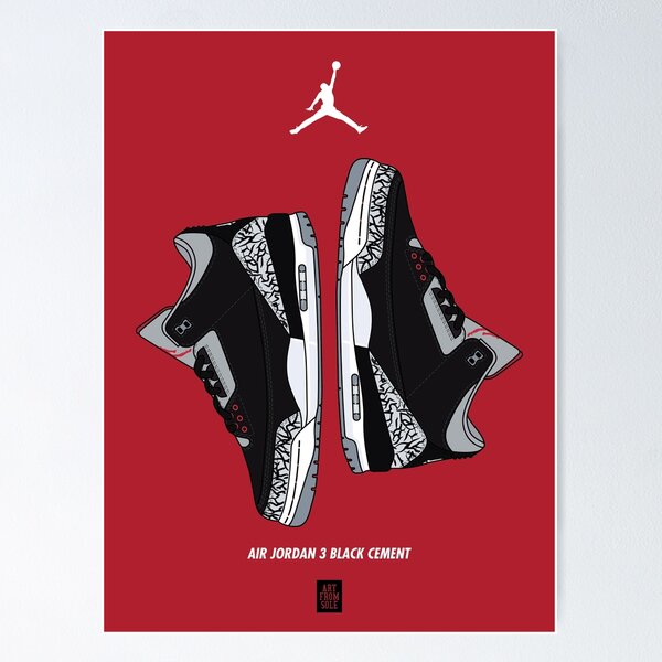 Nike Air Jordans 4s Nike Poster Michael Jordan Poster Jordan Wall