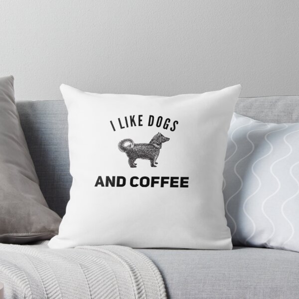 Artikelvorschau, Ich mag Hunde und Kaffee entworfen und verkauft von AthenaPlays.