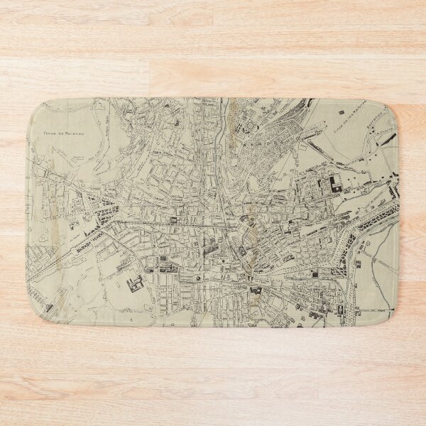 Item preview, Vintage Granada Spain Map (1943) designed and sold by BravuraMedia.
