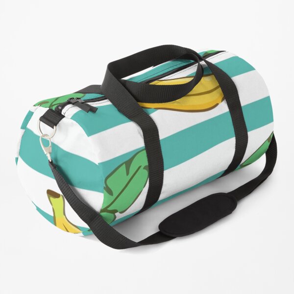 Watercolor green avocado pattern Duffle Bag