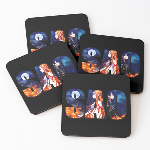 Item preview, KIRITO AND ASUNA - SWORD ART ONLINE designed and sold by otaquotes.