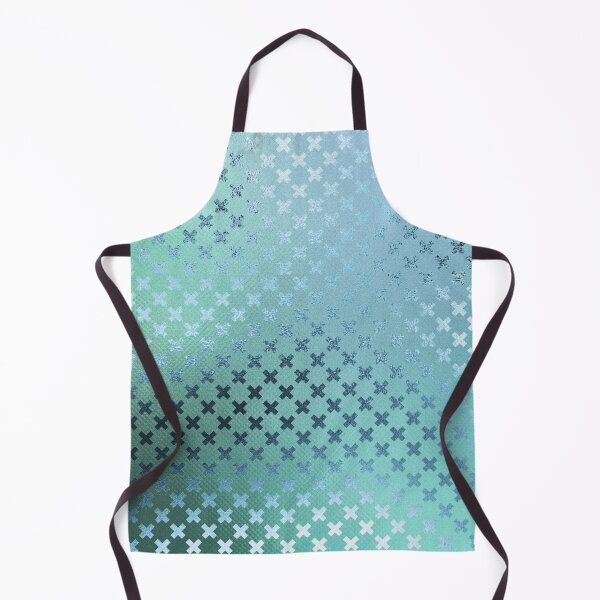 Item preview, Minimalist X Pattern in Iridescent Blue 23 designed and sold by simplydesignart.