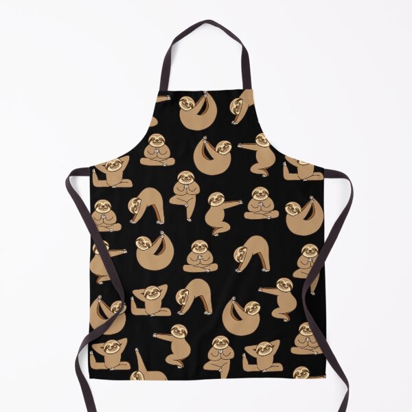 Item preview, Cute Sloth Yoga Poses designed and sold by plushism.