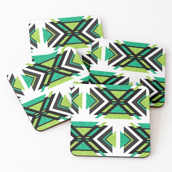 Item preview, Aztec Forest (geometric pattern) designed and sold by PaisleyMcNoodle.