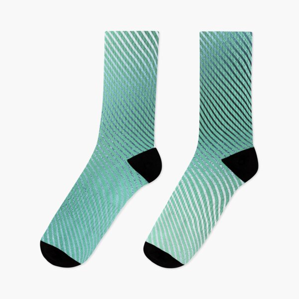 Item preview, Minimalist Diagonal Line Pattern in Iridescent Blue-Green 24 designed and sold by simplydesignart.