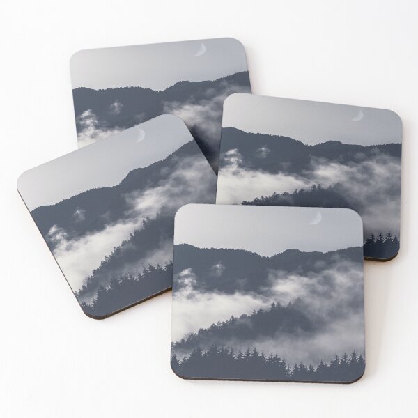 Item preview, Foggy Mountain Pine Tree View designed and sold by ChezM1989.