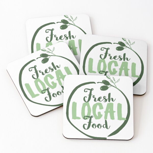 Item preview, 'Fresh Local Food'  Sticker designed and sold by More than Myriad.