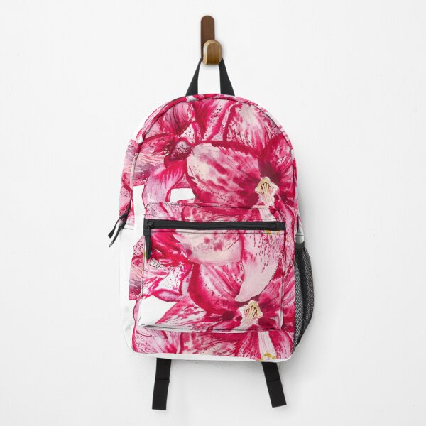 Item preview, Watercolor flowers of amaryllis designed and sold by Shoshina.