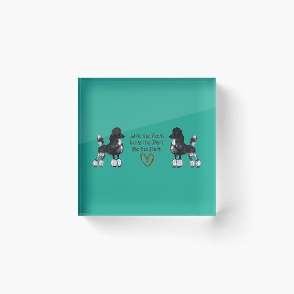 Item preview, Love the Parti Poodle designed and sold by ThePoodleandCo.