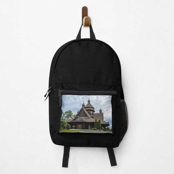 Item preview, Niagara Falls Ukrainian Catholic Church - Driveway View designed and sold by Leslie Montgomery Art.