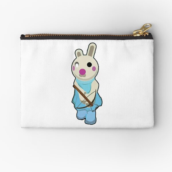 Piggy Roblox Animation Zipper Pouches Redbubble - piggy roblox animations