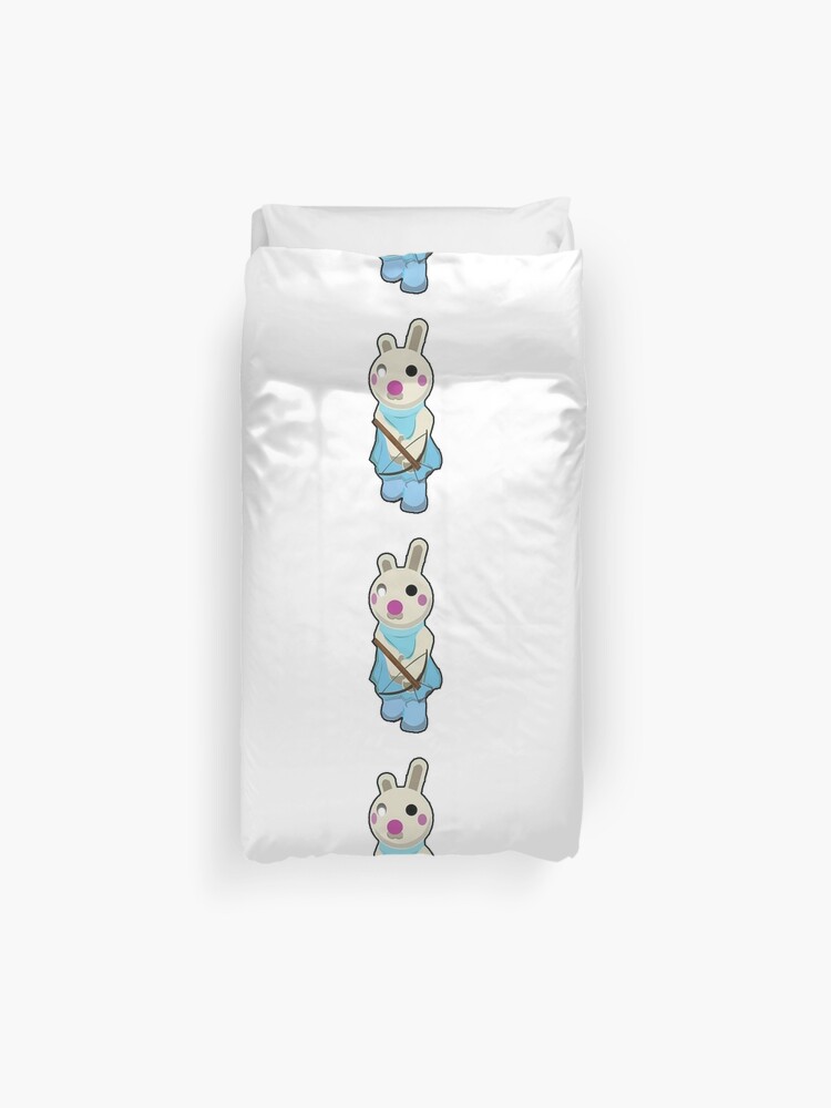 Bunny Piggy Roblox Roblox Game Roblox Characters Duvet Cover By Affwebmm Redbubble - roblox ups shirt