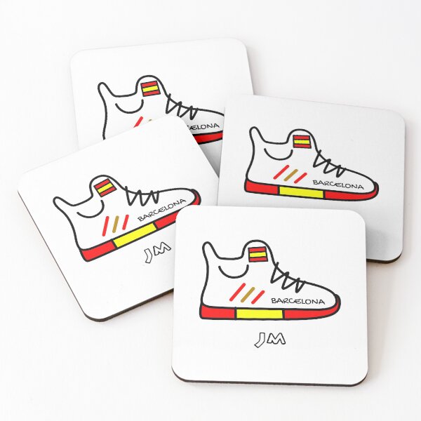 Item preview,  Barcelona sneakers with the flag of Spain.

DESIGNED by JESU MEDINA. designed and sold by jesumedina.