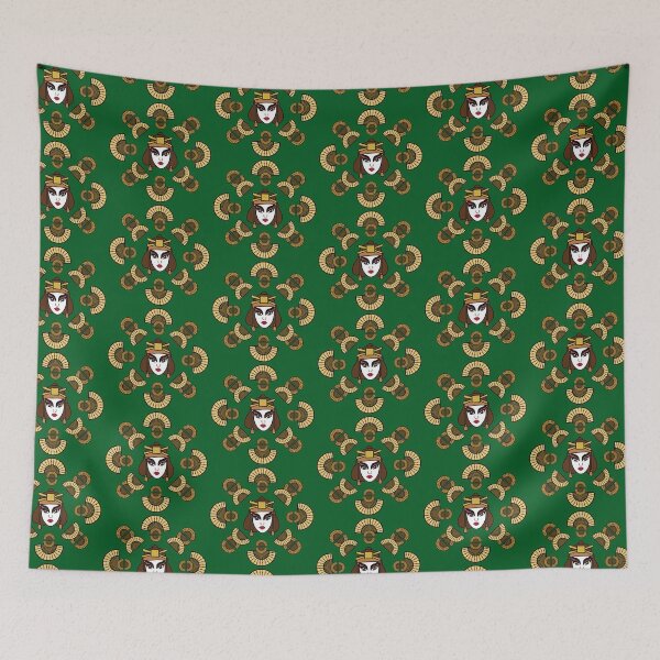 Item preview, Kyoshi Warrior Pattern w/ Fans designed and sold by laughingplace55.