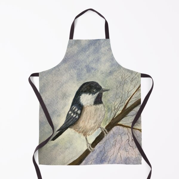 Item preview, Coal tit sitting on a branch designed and sold by Diane Hunter Art.
