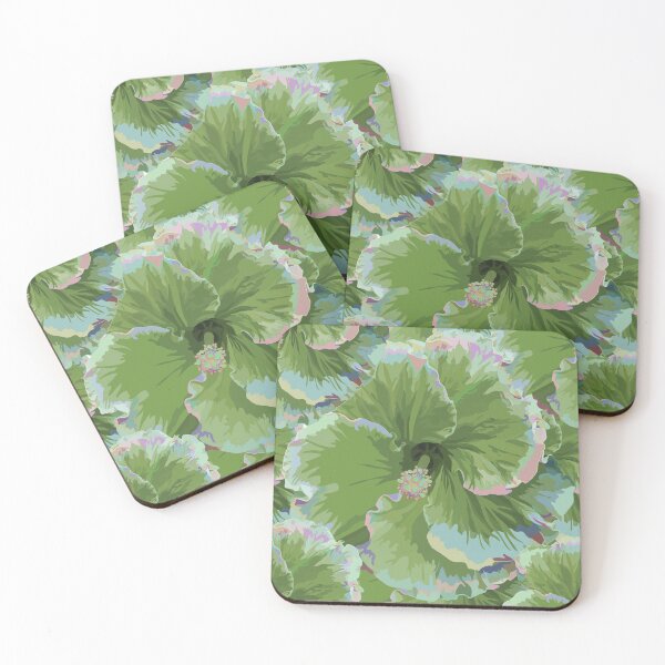Item preview, Cool Tropical Summer  - Cool Green Colour Palette designed and sold by Sketchbook Designs.