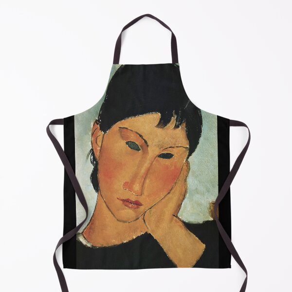 Item preview, Amedeo Modigliani - Detail Of Female Head From Elvira Resting At A Table designed and sold by artcenter.