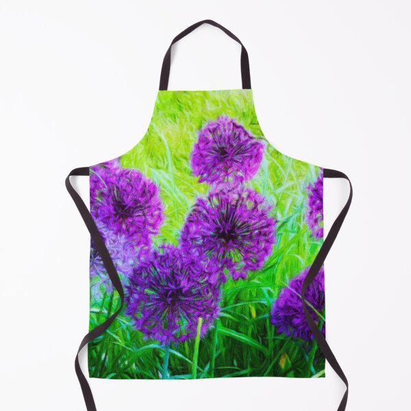 Item preview, Allium In Tall Grass designed and sold by Finding Fortuity.