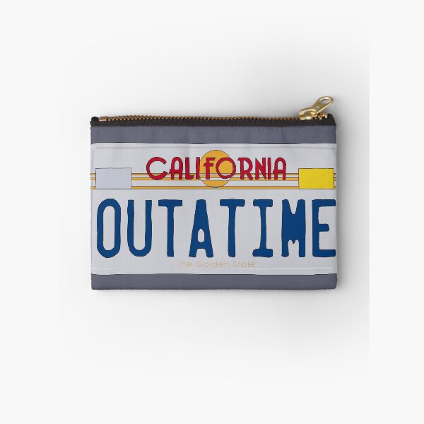 Item preview, OUTATIME Licence Plate designed and sold by thebcarts.