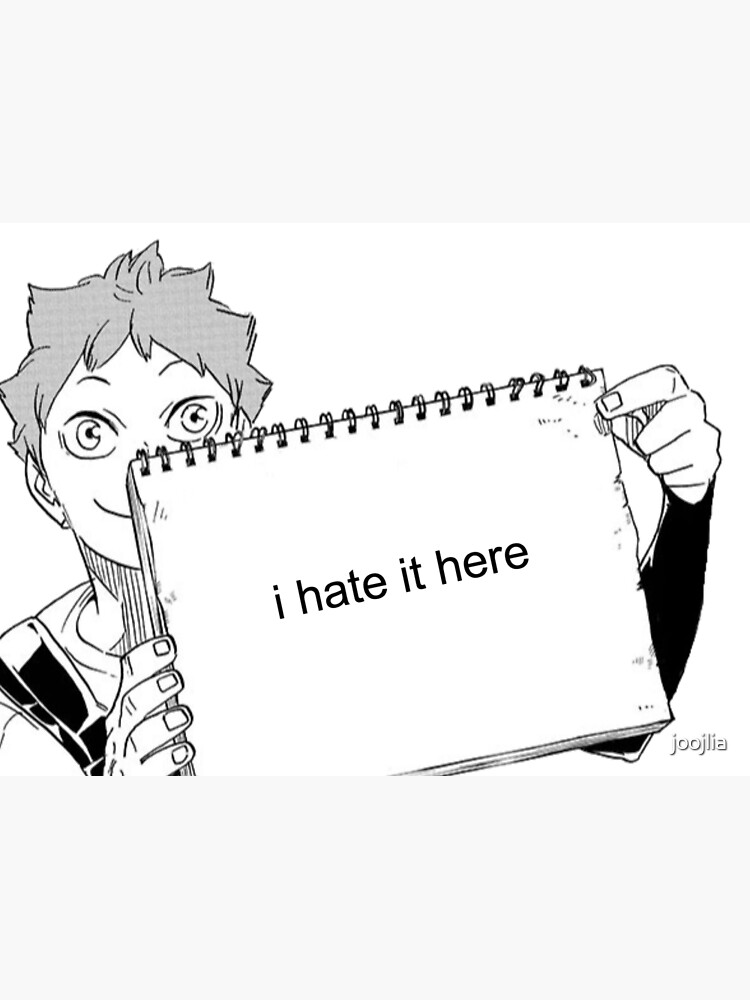 "Haikyuu Timeskip Manga Cap" Poster by joojlia | Redbubble