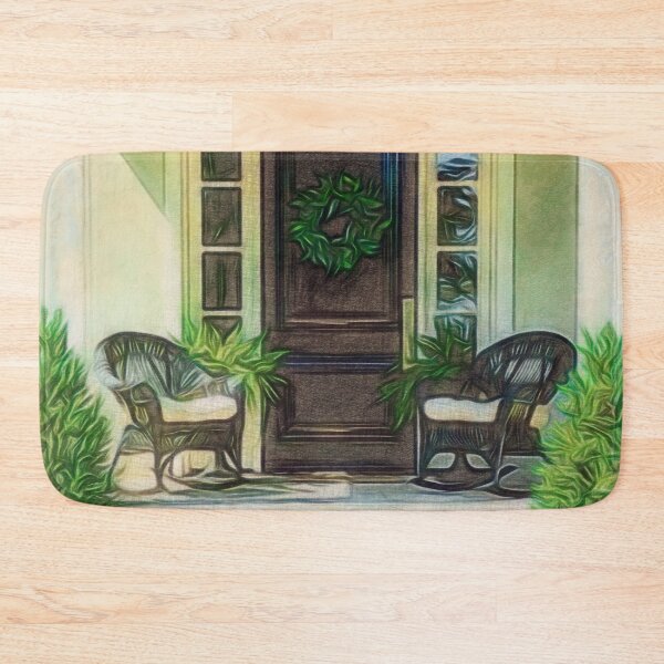 Item preview, Alluring Front Door designed and sold by Leslie Montgomery Art.