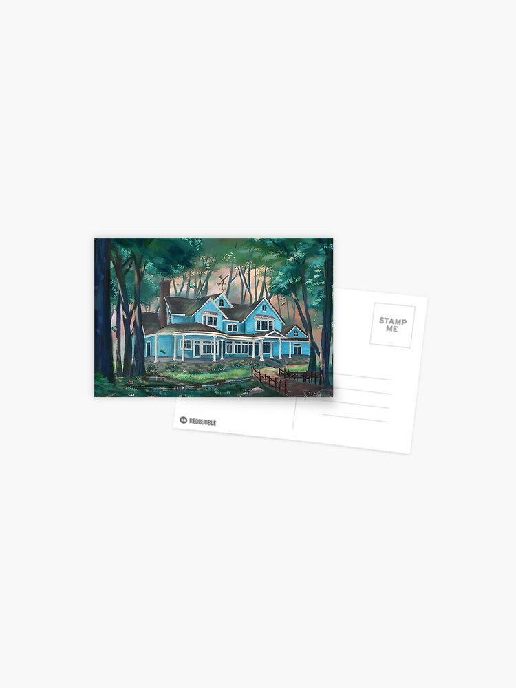 Map of Camp Half Blood Postcard for Sale by roxxell l