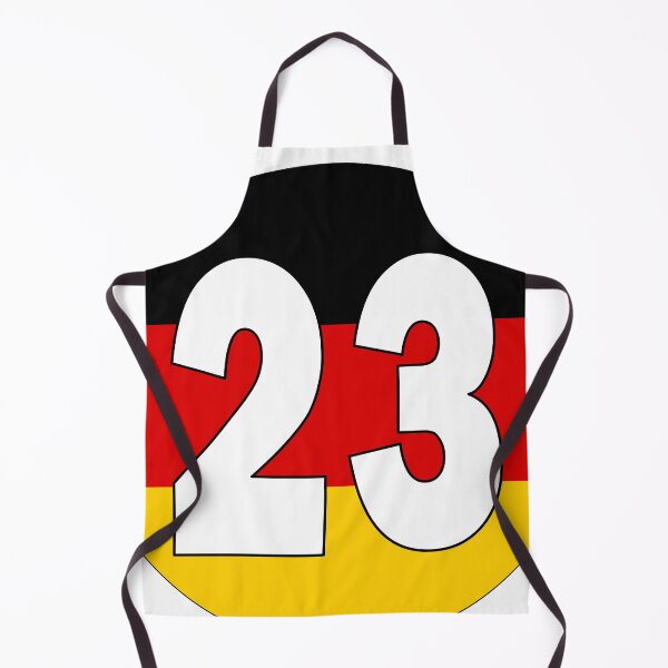 Item preview, Number 23 with Germany flag on the background designed and sold by AllShirts21.