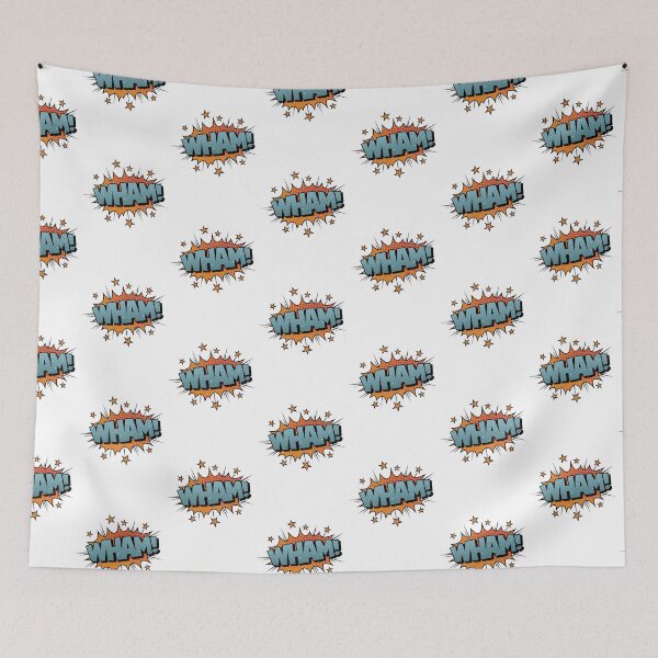 Item preview, WHAM! Superhero Comic Book Bubble - onomatopoeia designed and sold by Kristina Gale.