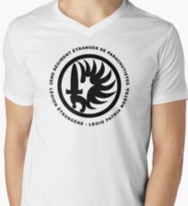 Foreign Legion 2 REP Men's V-Neck T-Shirt